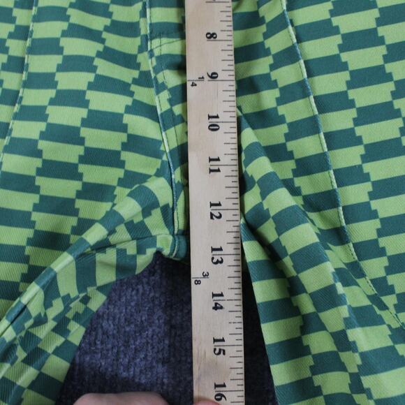 Lisa Says Gah Jeans Women 28 Robyn Wide Leg Vintage Rug Bocce Court Geometric - Picture 12 of 16